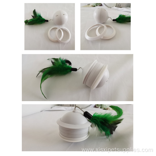 Smart Interactive Cat Toy Rotating Ball Pet Toys